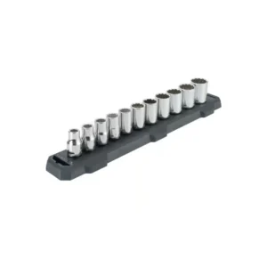1/2-In Drive Sae 12 Point Socket Set (11 Pc)