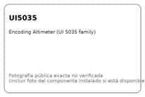 Encoding Altimeter (UI 5035 family)