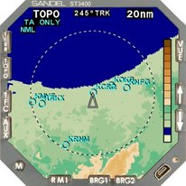 Sandel ST3400H HeliTAWS