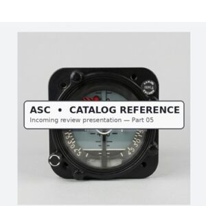 Gyroscopic attitude indicator