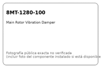 Main Rotor Vibration Damper